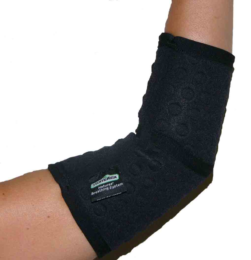 ELBOW SUPPORT - BREATHABLE - £15.95 - Sizes available S, M, L & XL - (Fits Left / Right Elbow)